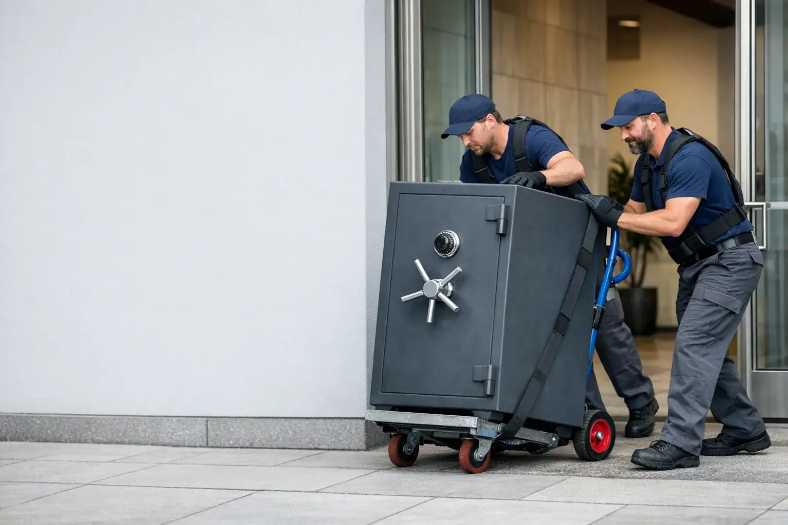 Transporte y traslado de cajas fuertes en Madrid