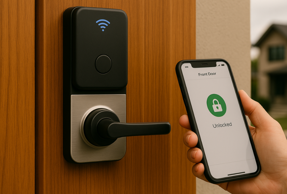 Cerradura inteligente con WiFi: seguridad, control y comodidad desde tu móvil