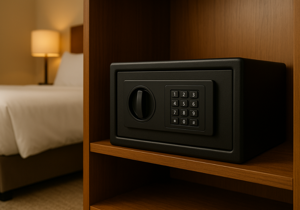 ¿Cuál es la mejor caja fuerte para hoteles? Guía para elegir la más segura