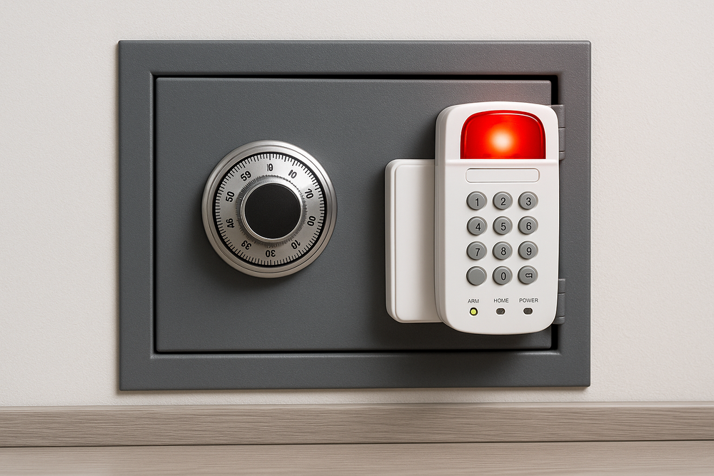 alarma para caja fuerte ejemplo