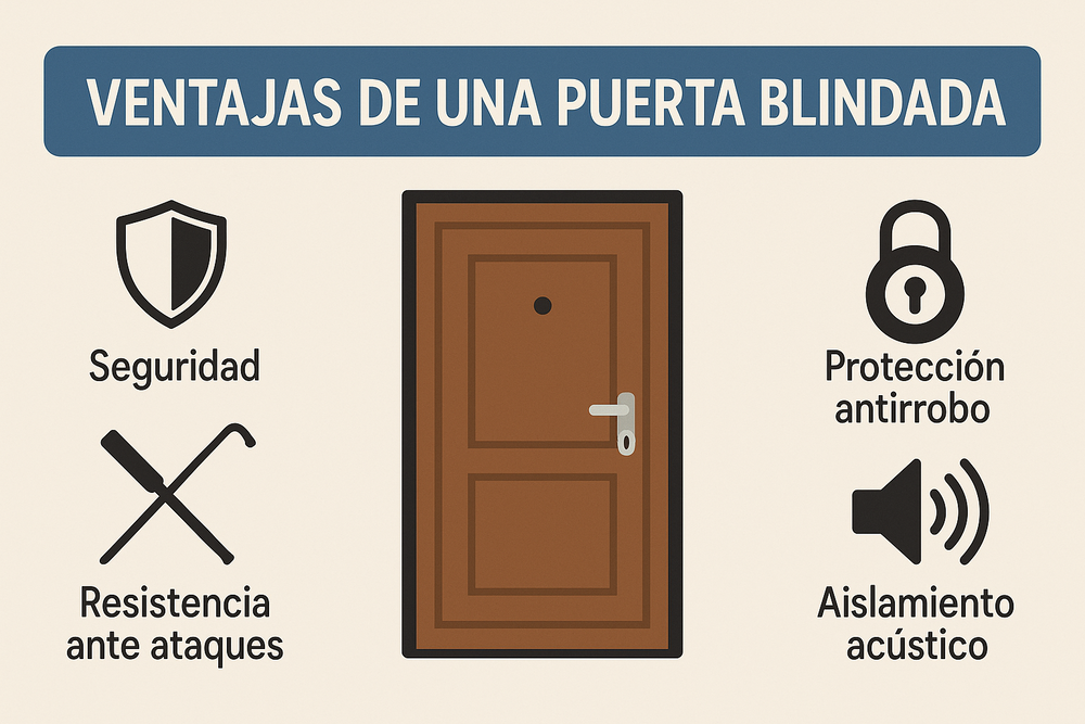 ventajas de puerta blindada ejemplos