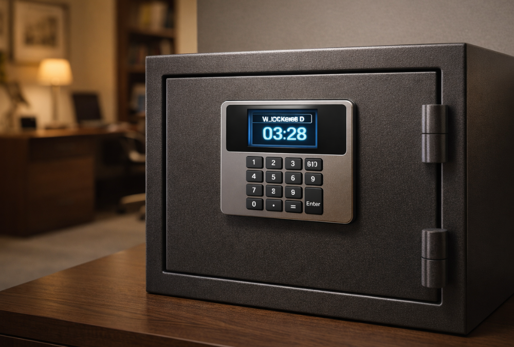 Caja fuerte con apertura retardada: seguridad avanzada para tu negocio