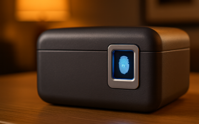 La mejor caja fuerte portátil biométrica para proteger tus objetos de valor