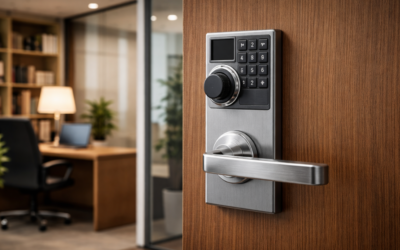 Cerradura electrónica programable: control y seguridad avanzada