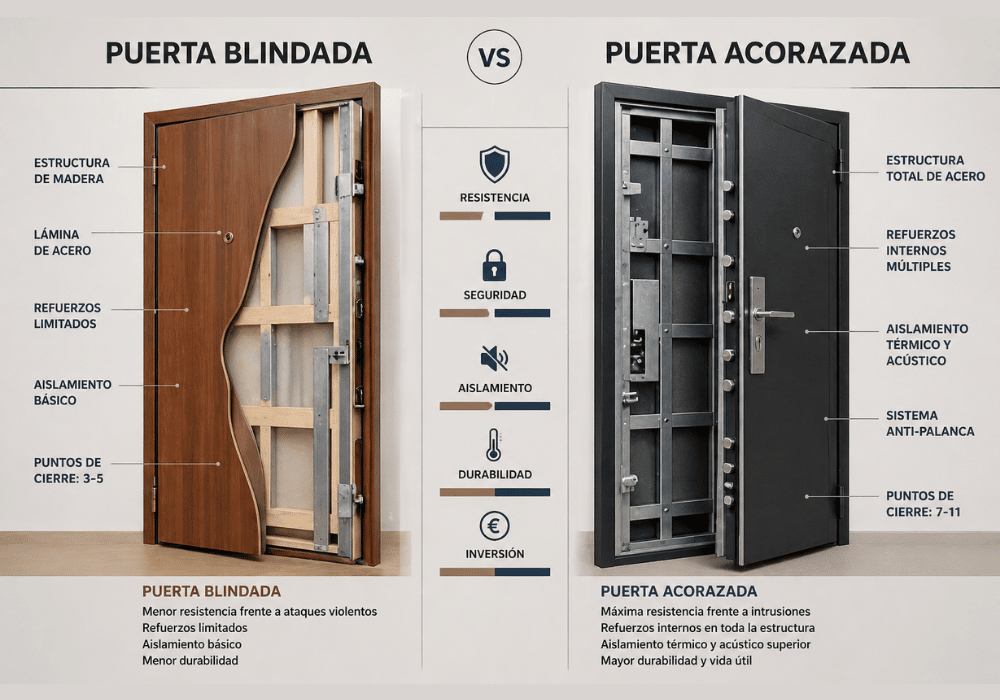 Cambio de puerta blindada por acorazada (1)