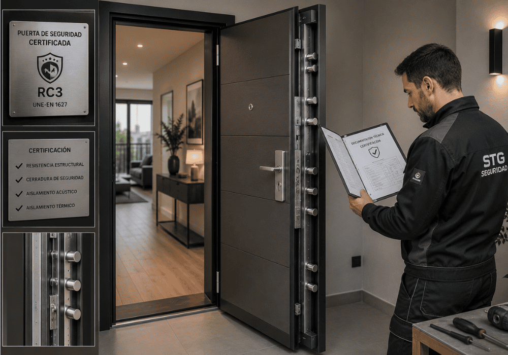 Certificaciones de seguridad en puertas: cómo elegir una protección realmente fiable