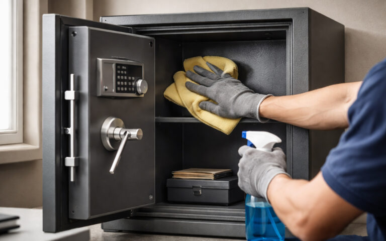 Mantenimiento de cajas fuertes: cómo limpiar y cuidar por dentro